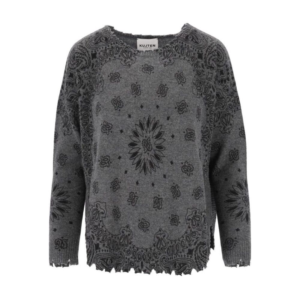 Kujten Women Bico Bandana Apple Sweater